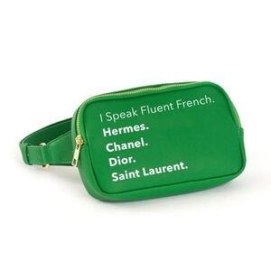 I Speak Fashion FANNY - Fluent French (Kiwi Green)